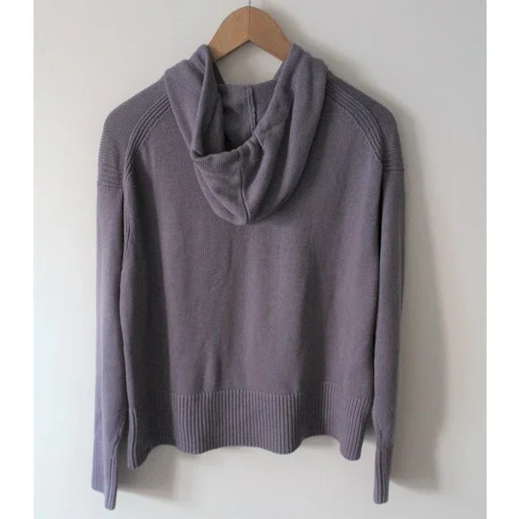 Lululemon Double Knit Sweater Hoodie / Size M/L / Dusky Lavender Cashlu - Picture 7 of 12